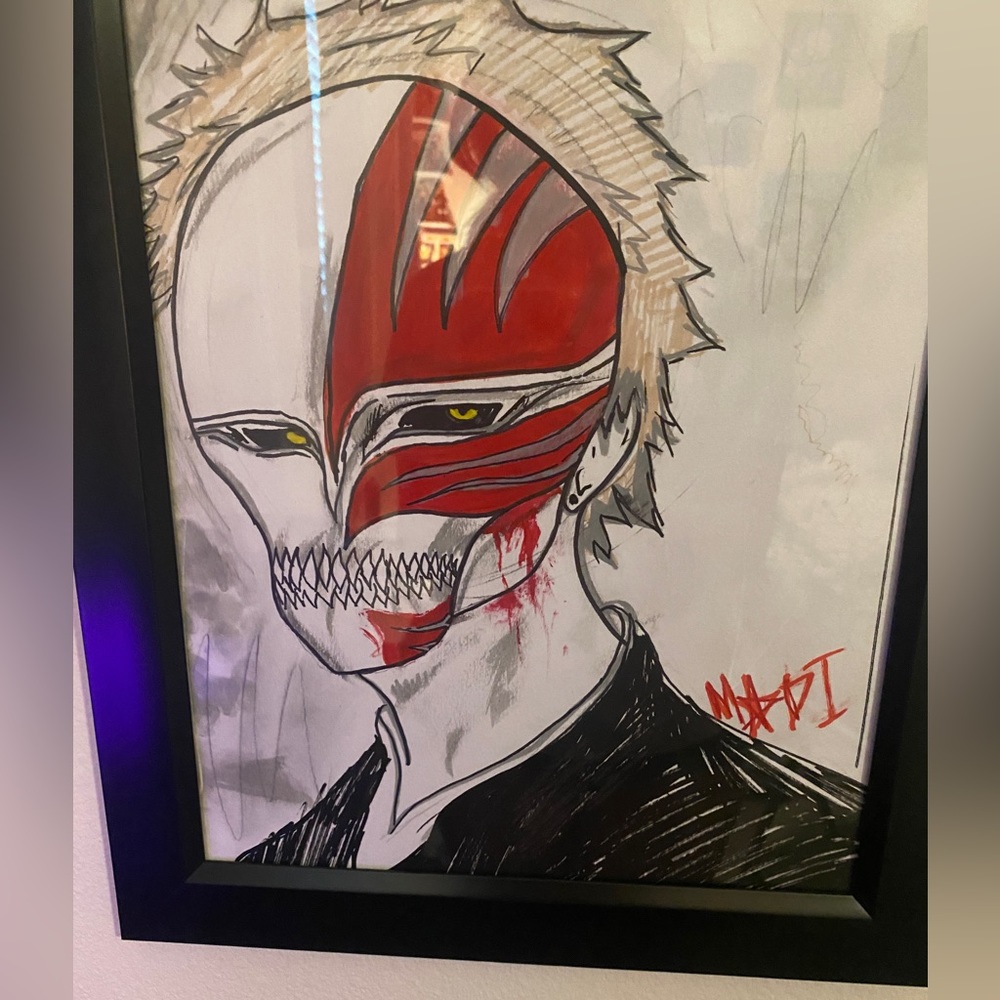 Hollified Ichigo Art Drawing